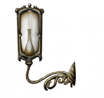 中式壁灯路灯SU模型下载_sketchup草图大师SKP模型