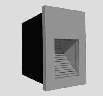 现代户外照明SU模型下载_sketchup草图大师SKP模型