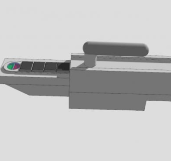 电子门锁SU模型下载_sketchup草图大师SKP模型