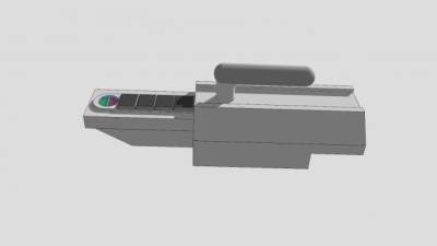 电子门锁SU模型下载_sketchup草图大师SKP模型