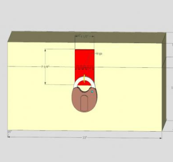 储物箱挂锁SU模型下载_sketchup草图大师SKP模型