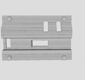 锁板SU模型下载_sketchup草图大师SKP模型