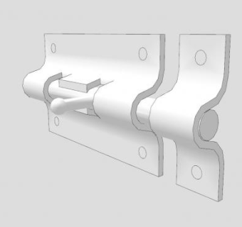 闩锁SU模型下载_sketchup草图大师SKP模型