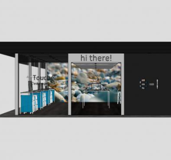 商店落地玻璃窗SU模型下载_sketchup草图大师SKP模型