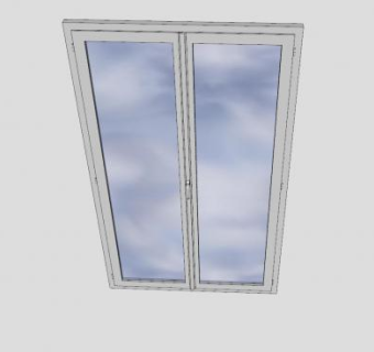 落地门窗SU模型下载_sketchup草图大师SKP模型