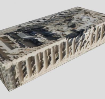 雅典帕特农神庙雕塑SU模型下载_sketchup草图大师SKP模型