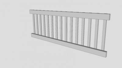 防护窗SU模型下载_sketchup草图大师SKP模型