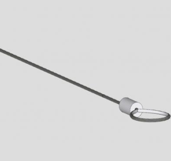 钢丝绳扣SU模型下载_sketchup草图大师SKP模型