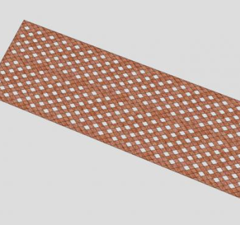 金属孔板SU模型下载_sketchup草图大师SKP模型