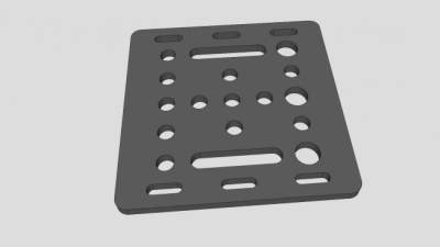 金属孔洞铝板SU模型下载_sketchup草图大师SKP模型