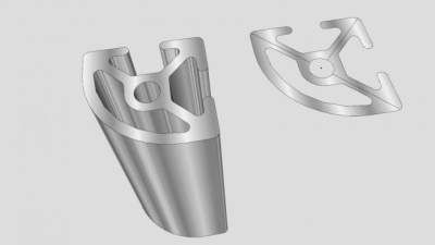 铝制垫板SU模型下载_sketchup草图大师SKP模型