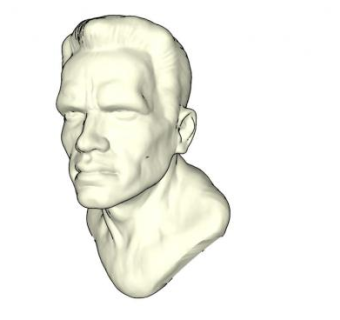 阿诺施瓦辛格雕塑SU模型下载_sketchup草图大师SKP模型