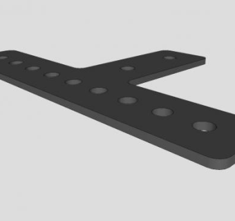 螺栓内接板SU模型下载_sketchup草图大师SKP模型