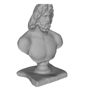 半身雕塑人物雕像SU模型下载_sketchup草图大师SKP模型
