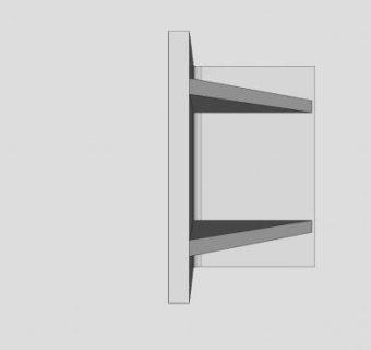 铝角板SU模型下载_sketchup草图大师SKP模型