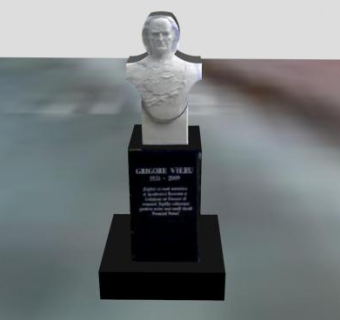 格里戈尔雕像SU模型下载_sketchup草图大师SKP模型