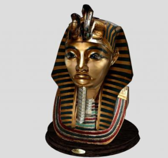 古希腊半身雕塑SU模型下载_sketchup草图大师SKP模型