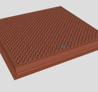 钢制地板SU模型下载_sketchup草图大师SKP模型