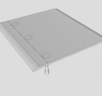 铝合金盖板SU模型下载_sketchup草图大师SKP模型