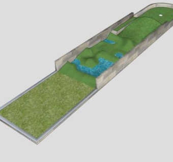 绿雕陈设SU模型下载_sketchup草图大师SKP模型