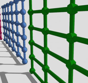 几何体护栏SU模型下载_sketchup草图大师SKP模型
