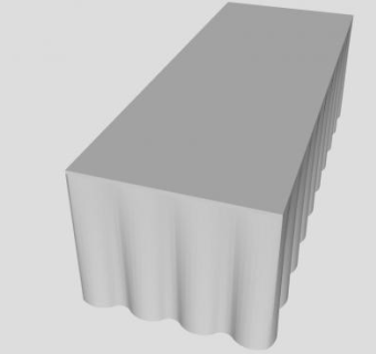白色婚礼桌SU模型下载_sketchup草图大师SKP模型