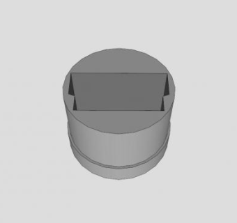 紧急钥匙链SU模型下载_sketchup草图大师SKP模型