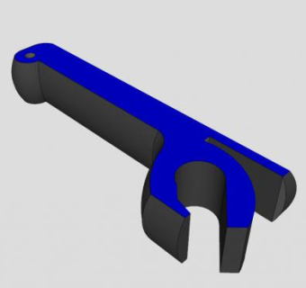 现代开瓶器SU模型下载_sketchup草图大师SKP模型
