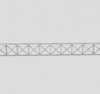 田园木围栏SU模型下载_sketchup草图大师SKP模型