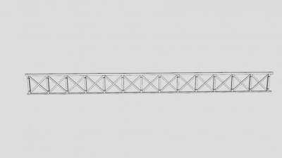 田园木围栏SU模型下载_sketchup草图大师SKP模型