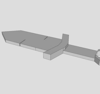 剑匙戒指钥匙圈SU模型下载_sketchup草图大师SKP模型