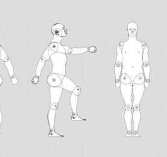 全人模特摆件SU模型下载_sketchup草图大师SKP模型