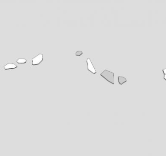 装饰白石子SU模型下载_sketchup草图大师SKP模型