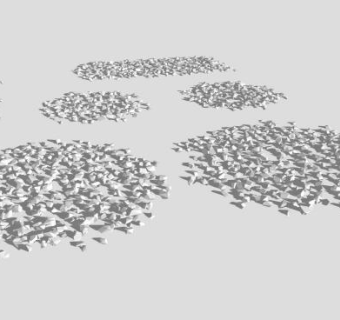 卵石砾石白石子SU模型下载_sketchup草图大师SKP模型