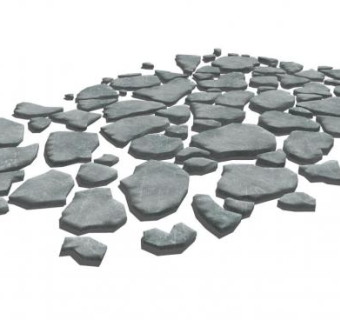 冰川岩石SU模型下载_sketchup草图大师SKP模型