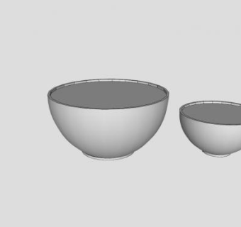 陶瓷白色花瓶SU模型下载_sketchup草图大师SKP模型