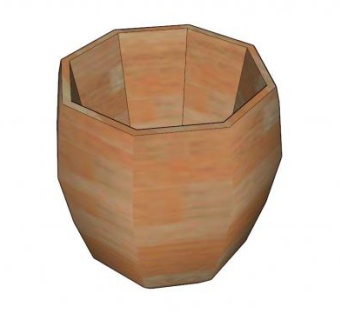 陶瓷花瓶器皿SU模型下载_sketchup草图大师SKP模型