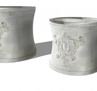 欧式花瓶SU模型下载_sketchup草图大师SKP模型