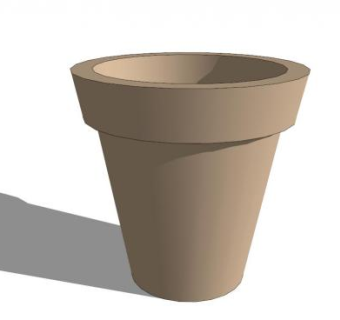 里约热内卢花盆SU模型下载_sketchup草图大师SKP模型