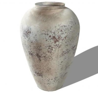 花瓶摆设罐子SU模型下载_sketchup草图大师SKP模型