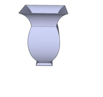 陈设方瓶SU模型下载_sketchup草图大师SKP模型