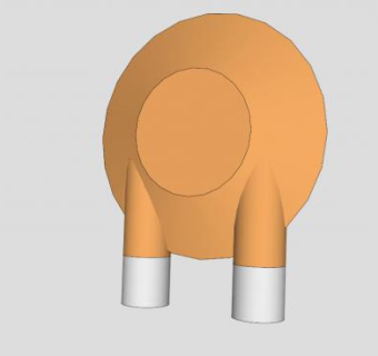 陶瓷电容器SU模型下载_sketchup草图大师SKP模型