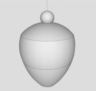 陈设陶瓷罐SU模型下载_sketchup草图大师SKP模型