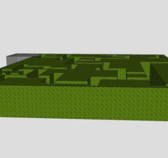 植物迷宫SU模型下载_sketchup草图大师SKP模型