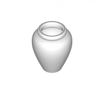 白色水壶SU模型下载_sketchup草图大师SKP模型