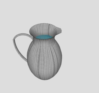 水壶罐SU模型下载_sketchup草图大师SKP模型