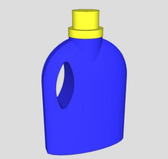 洗衣粉清新气味SU模型下载_sketchup草图大师SKP模型
