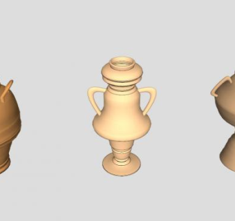容器陶罐SU模型下载_sketchup草图大师SKP模型