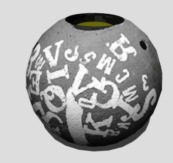 陈设陶瓷灯SU模型下载_sketchup草图大师SKP模型