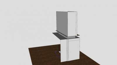 钢丝绳原木楼梯SU模型下载_sketchup草图大师SKP模型